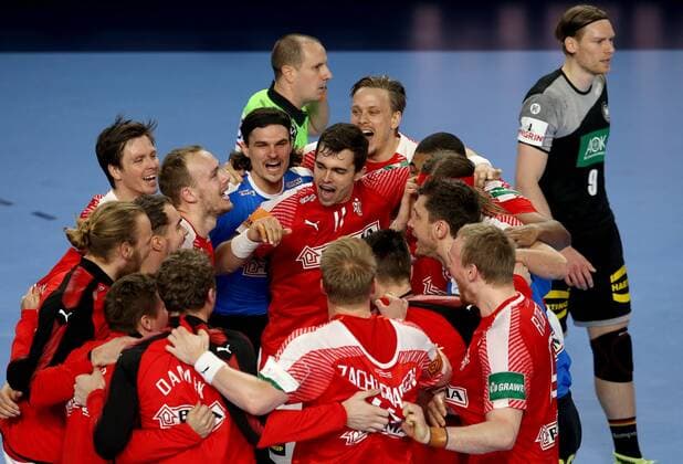 Handball, EM, Deutschland - Dänemark European Handball Championship, Group II, 4th round, Germany - Denmark 21.01.2018., Arena Varazdin, Varazdin, Croatia - 2018 European Men s Handball Championship, Group II, 4th round, Germany - Denmark. IgorxKralj PIXSELL