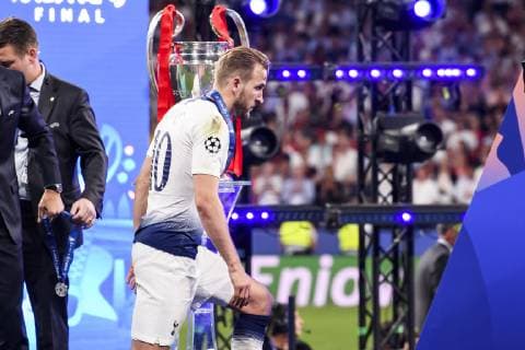 01 06 2019, xkvx, Football UEFA Champions League Final, Tottenham Hotspur FC Liverpool emspor, v l Harry Kane Tottenham Hotspur DFL DFB REGULATIONS PROHIBIT ANY USE OF PHOTOGRAPHS as IMAGE SEQUENCES and or QUASI VIDEO Madrid