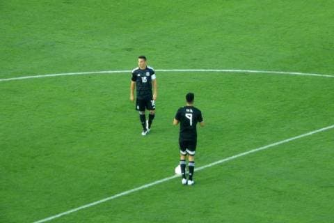 June 15, 2019 EUM20190615DEP07 JPG CIUDAD DE MEXICO SoccerSeleccion Mexicana June 15, 2019 Aspects of the match between the Mexican and Cuban National Teams, dispute of the Gold Cup in the Rose Bowl Stadium, which finished 7 0 in favor of the Mexicans Photo Agency EL UNIVERSALEELG Latin News June 15, 2019 - ZUMAu78_ 20190615_zaf_u78_058 Copyright: xElxUniversalx