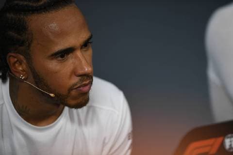 June 22, 2019 - Le Castellet, Provance, France, France - English five time World Champions Lewis Hamilton of German team Mercedes-AMG Petronas Motosport driving his single-seater Mercedes W10 during the 60th edition of the French GP, 8th stage of the Formula 1 World Championship, WM, Weltmeisterschaft in Circuit Paul Ricard, in Le Castelett, France, on June 22, 2019. French GP - Qualifying And press conference, PK, Pressekonferenz - ZUMAn230 20190622_zaa_n230_400 Copyright: xAndreaxDiodatox