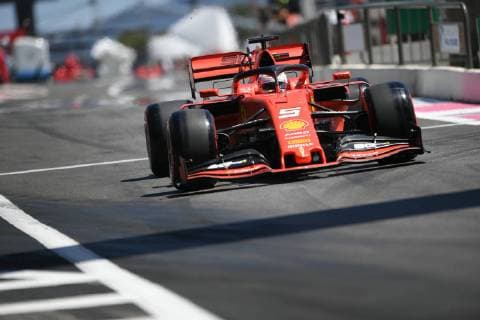 June 22, 2019 - Le Castellet, Provance, France, France - German four time World Champions Sebastian Vettel of Italian team Scuderia Ferrari Mission Winnow driving his single-seater SF90 during the 60th edition of the French GP, 8th stage of the Formula 1 World Championship, WM, Weltmeisterschaft in Circuit Paul Ricard, in Le Castelett, France, on June 22, 2019. French GP - Qualifying And press conference, PK, Pressekonferenz - ZUMAn230 20190622_zaa_n230_447 Copyright: xAndreaxDiodatox