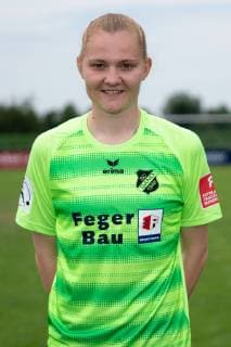 Manon Klett Goalkeeper, 20 , Portrait, Portrait, Single Picture, Action, Action, 06 07 2019, Willstätt Sand Germany , Football, Flyeralarm Women Bundesliga, Fototermin SC Sand, DFB DFL REGULATIONS PROHIBIT ANY USE OF PHOTOGRAPHS AS IMAGE SEQUENCES AND OR QUASI VIDEO xozx