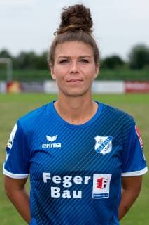 Nadine Prohaska 8 , Portrait, Portrait, Single Picture, Action, Action, 06 07 2019, Willstätt Sand Germany , Football, Flyeralarm Frauen Bundesliga, Fototermin SC Sand, DFB DFL REGULATIONS PROHIBIT ANY USE OF PHOTOGRAPHS AS IMAGE SEQUENCES AND OR QUASI VIDEO xozx