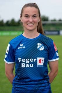 Michaela Brandenburg 25 , Portrait, Portrait, Single picture, Action, Action, 06 07 2019, Willstätt Sand Germany , Football, Flyeralarm Frauen Bundesliga, Fototermin SC Sand, DFB DFL REGULATIONS PROHIBIT ANY USE OF PHOTOGRAPHS AS IMAGE SEQUENCES AND OR QUASI VIDEO xozx