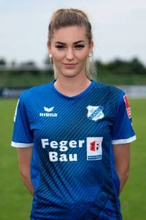 Ricarda Schaber 27 , Portrait, Portrait, Single Picture, Action, Action, 06 07 2019, Willstätt Sand Germany , Football, Flyeralarm Frauen Bundesliga, Fototermin SC Sand, DFB DFL REGULATIONS PROHIBIT ANY USE OF PHOTOGRAPHS AS IMAGE SEQUENCES AND OR QUASI VIDEO xozx
