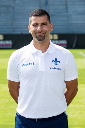 17 07 2019, xfux, football 2 Bundesliga, SV Darmstadt 98, 2 BL, portrait date 2019 2020, team photo photo, emonline, emspor, deloka, v l coach Dimitrios Grammozis SV Darmstadt 98 Darmstadt