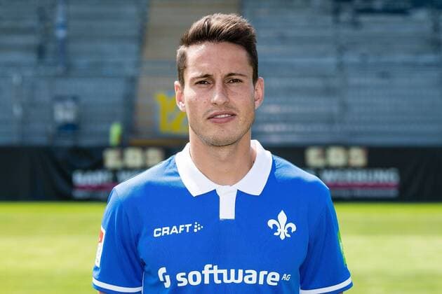 17 07 2019, xfux, football 2 Bundesliga, SV Darmstadt 98, 2 BL, portrait date 2019 2020, team photo photo date, emonline, emspor, deloka, v l Fabian Schnellhardt SV Darmstadt 98 Darmstadt