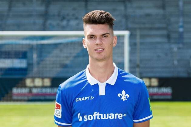 17 07 2019, xfux, football 2 Bundesliga, SV Darmstadt 98, 2 BL, portrait date 2019 2020, team photo photo date, emonline, emspor, deloka, v l Mathias Honsak SV Darmstadt 98 Darmstadt