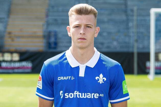 17 07 2019, xfux, soccer 2 Bundesliga, SV Darmstadt 98, 2 BL, portrait date 2019 2020, team photo photo date, emonline, emspor, deloka, v l Tim Skarke SV Darmstadt 98 Darmstadt