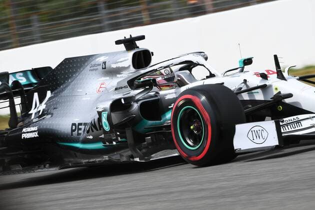 July 27, 2019, Hockenheim, Germany: English five time World Champions Lewis Hamilton of German team Mercedes-AMG Petronas Motosport driving his single-seater Mercedes W10, with special livery for 125th year of motorsport activity, during the 78th edition of the German GP, 11th stage of the Formula 1 World Championship, WM, Weltmeisterschaft in Hockenheimring Circuit, in Hockenheim, Germany, on 27 July 2019. .F1 Grand Prix of Germany - Final Practice - ZUMAn230 20190727_zaa_n230_087 Copyright: xAndreaxDiodatox