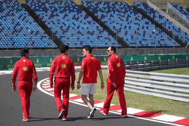 Motorsports: FIA Formula One World Championship, WM, Weltmeisterschaft 2019, Grand Prix of Hungary, 16 Charles Leclerc (MCO, Scuderia Ferrari Mission Winnow), (Verwendung nur in Deutschland - GERMANY ONLY) *** Motorsports FIA Formula One World Championship 2019, Grand Prix of Hungary, 16 Charles Leclerc MCO, Scuderia Ferrari Mission Winnow , Use only in Germany GERMANY ONLY