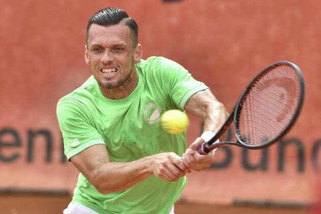 GER, Tennis Point Bundesliga, 1BL, Badwerk Gladbacher HTC 1 vs TK GW Mannheim 1 11 08 2019, An den Holter Sportstätten, Moenchengladbach, GER, Tennis Point Bundesliga, 1BL, Badwerk Gladbacher HTC 1 vs TK GW Mannheim 1, pictured Tobias Kamke GER TK GW Mannheim 1 nph Mauelshagen nph00321