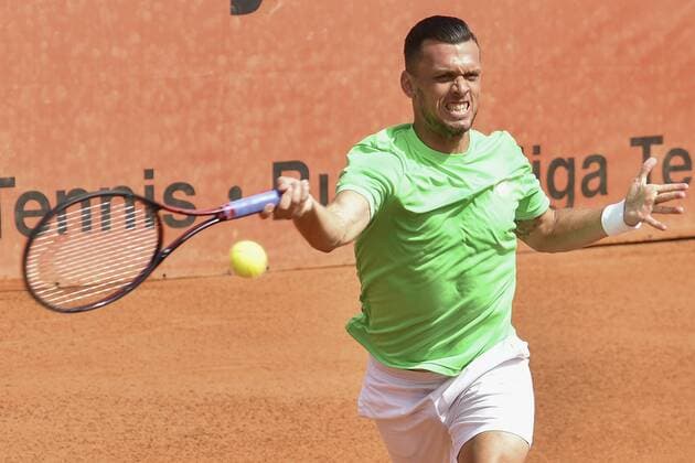 GER, Tennis Point Bundesliga, 1BL, Badwerk Gladbacher HTC 1 vs TK GW Mannheim 1 11 08 2019, An den Holter Sportstätten, Moenchengladbach, GER, Tennis Point Bundesliga, 1BL, Badwerk Gladbacher HTC 1 vs TK GW Mannheim 1, pictured Tobias Kamke GER TK GW Mannheim 1 nph Mauelshagen nph00321