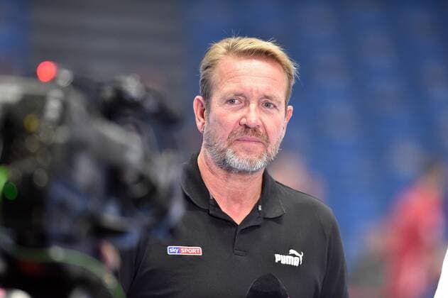 Martin Schwalb Sky Expert , GER, MT Melsungen SG Flensburg Handewitt, Handball, 1 Bundesliga Men, 25 08 2019, GER, MT Melsungen SG Flensburg Handewitt, Handball, 1 Liga Men, 25 08 2019 Kassel Copyright: xEIBNER RolandxSippelx EP_RSL