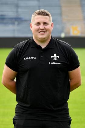13 09 2019, xfux, football 2 Bundesliga, SV Darmstadt 98, 2 BL, portrait date 2019 2020, team photo photo date, emonline, emspor, deloka, v l coach Jonas Nietzel SV Darmstadt 98 Darmstadt