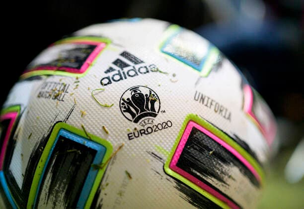 Feature, the play ball of the Euro2020 Uniforia, EM2020, EM, Euro, Adidas, ball, football international, EM qualification, group C, Germany GER Northern Ireland NIR 6 1, on 19 11 2019 in Frankfurt Germany Â