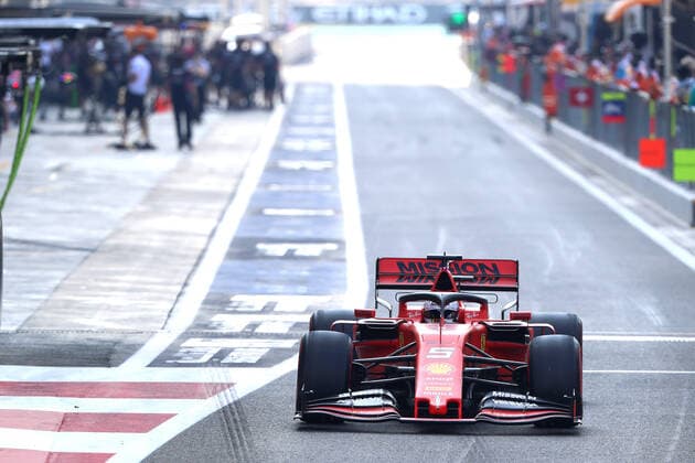 Sebastian Vettel, Scuderia Ferrari, formula 1 GP, Abu Dhabi, Yas Marina Circuit, UAE, 30 11 2019 Photo mspb Jean Petin Sebastian Vettel, formula 1 GP, Abu Dhabi, Yas Marina Circuit,