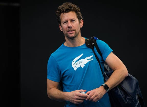 January 10, 2020, Brisbane, AUSTRALIA: Wim Fissette, coach of Naomi Osaka, before her quarter-final match at the 2020 Brisbane International WTA, Tennis Damen Premier tennis tournament 2020 Brisbane International, Tennis, Brisbane, Australia, Jan 10 - ZUMAa181 20200110_zaa_a181_034 Copyright: xAFP7x