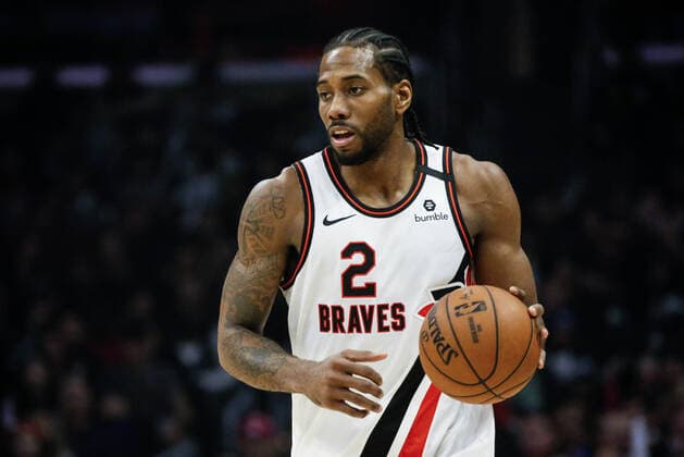 January 14, 2020, Los Angeles, California, U.S: Los Angeles Clippersâ€⠢ Kawhi Leonard (2) during an NBA, Basketball Herren, USA basketball game between the Los Angeles Clippers and Cleveland Cavaliers, Tuesday, Jan. 14, 2020, in Los Angeles. NBA 2020: Clippers 128:103 Cavaliers - ZUMAc68_ 20200114_zaf_c68_018 Copyright: xRingoxChiux