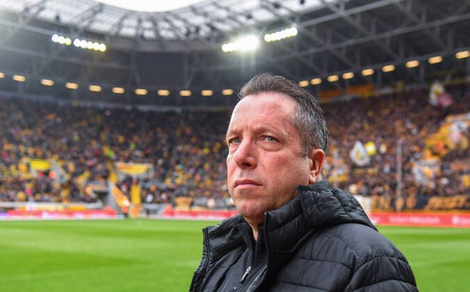 Coach Markus Kauczinski Dresden , 22 02 2020, Football, GER, Season 2019 2020, 2 Bundesliga, 23 Matchday, Rudolf Harbig Stadion Dresden, SG Dynamo Dresden VfL Bochum 1848, DFL REGULATIONS PROHIBIT ANY USE OF PHOTOGRAPHS as IMAGE SEQUENCES and or QUASI VIDEO,