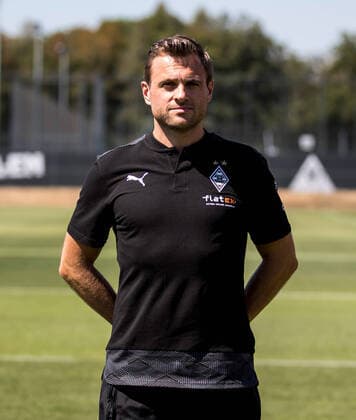 Hendrik Schreiber Borussia Mönchengladbach Porträttermin 2020 2021 Porträt, Introduction, Präsentation, Press event, Football, GER 07 08 2020, Football, Introduction, Präsentation, Press event, Football, GER 1 Bundesliga, Season 2020 21, Moenchengladbach Photo Moritz Müller Only for Editorial use