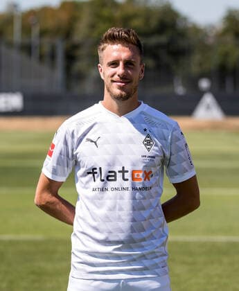 Patrick Herrmann BMG Borussia Mönchengladbach Porträttermin 2020 2021 Porträt, Presentation, Präsentation, Press appointment, Football, GER 07 08 2020, Football, Presentation, Präsentation, Press appointment, Football, GER 1 Bundesliga, Season 2020 21, Moenchengladbach Photo Moritz Müller Only for Editorial use