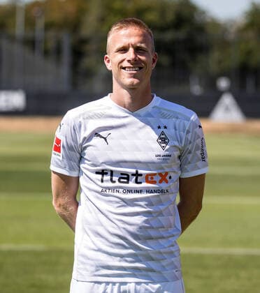 Oscar Wendt BMG Borussia Mönchengladbach Porträttermin 2020 2021 Porträt, Introduction, Präsentation, Press appointment, Football, GER 07 08 2020, Football, Introduction, Präsentation, Press appointment, Football, GER 1 Bundesliga, Season 2020 21, Moenchengladbach Photo Moritz Müller Only for Editorial use