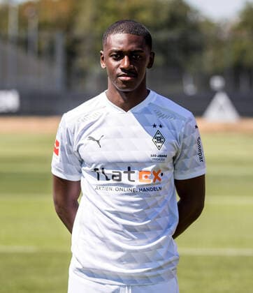 Mamadou Doucoure BMG Borussia Mönchengladbach Porträttermin 2020 2021 Porträt, Introduction, Präsentation, Press event, Football, GER 07 08 2020, Football, Introduction, Präsentation, Press event, Football, GER 1 Bundesliga, Season 2020 21, Moenchengladbach Photo Moritz Müller Only for Editorial use