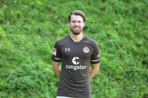 Christopher Buchtmann St Pauli 17 08 20, Hamburg, Media Day, FC St Pauli, football, GER, season 2020 2021, 2 Bundesliga, team photo appointment, portrait appointment Witters Pool via Thorsten Baering Poolfoto ,EDITORIAL USE ONLY