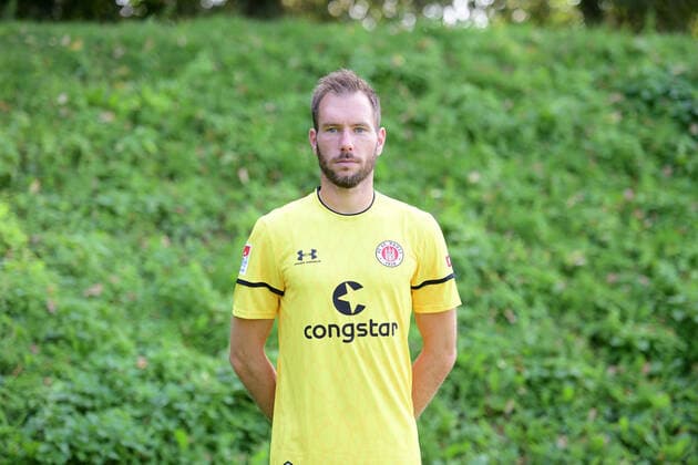 Goalkeeper Robin Himmelmann St Pauli 17 08 20, Hamburg, Media Day, FC St Pauli, football, GER, Season 2020 2021, 2 Bundesliga, team photo appointment, portrait appointment Witters Pool via Thorsten Baering Poolfoto ,EDITORIAL USE ONLY
