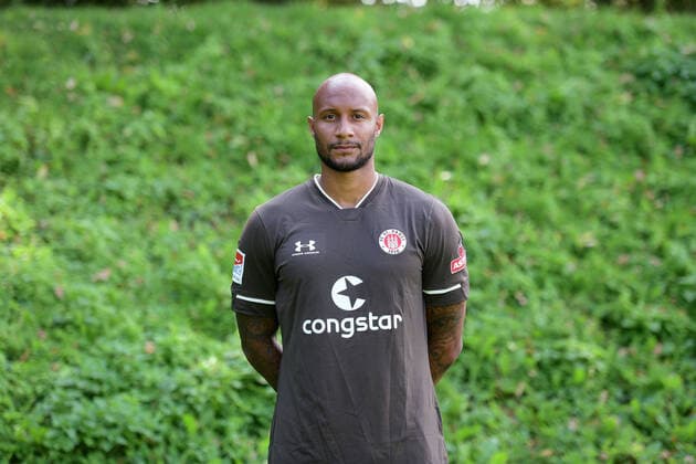 Christopher Avevor St Pauli 17 08 20, Hamburg, Media Day, FC St Pauli, football, GER, Season 2020 2021, 2 Bundesliga, team photo appointment, portrait appointment Witters Pool via Thorsten Baering Poolfoto ,EDITORIAL USE ONLY