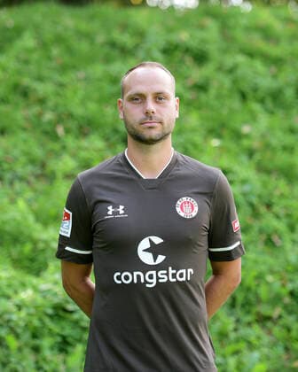 Rico Benatelli St Pauli 17 08 20, Hamburg, Media Day, FC St Pauli, football, GER, season 2020 2021, 2 Bundesliga, team photo appointment, portrait appointment Witters Pool via Thorsten Baering Poolfoto ,EDITORIAL USE ONLY