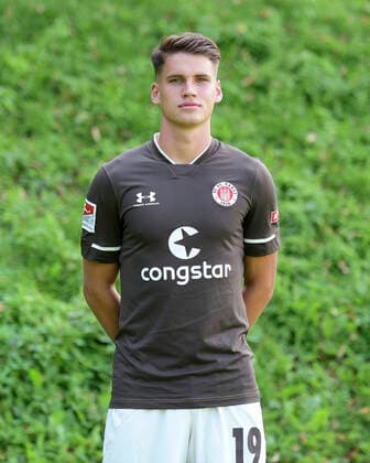 Luca Milan Zander St Pauli 17 08 20, Hamburg, Media Day, FC St Pauli, football, GER, season 2020 2021, 2 Bundesliga, team photo appointment, portrait appointment Witters Pool via Thorsten Baering Poolfoto ,EDITORIAL USE ONLY