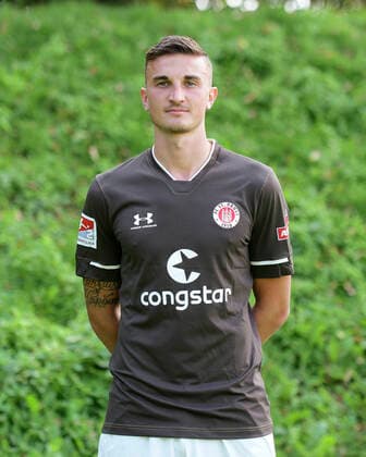 Philipp Ziereis St Pauli 17 08 20, Hamburg, Media Day, FC St Pauli, football, GER, season 2020 2021, 2 Bundesliga, team photo appointment, portrait appointment Witters Pool via Thorsten Baering Poolfoto ,EDITORIAL USE ONLY