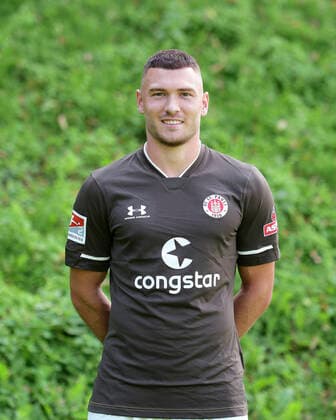 Maximilian Max Dittgen St Pauli 17 08 20, Hamburg, Media Day, FC St Pauli, football, GER, Season 2020 2021, 2 Bundesliga, team photo appointment, portrait appointment Witters Pool via Thorsten Baering Poolfoto ,EDITORIAL USE ONLY