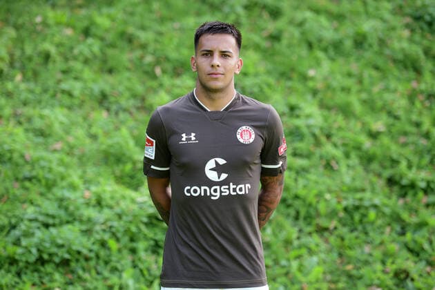 Rodrigo Zalazar St Pauli 17 08 20, Hamburg, Media Day, FC St Pauli, football, GER, Season 2020 2021, 2 Bundesliga, team photo appointment, portrait appointment Witters Pool via Thorsten Baering Poolfoto ,EDITORIAL USE ONLY