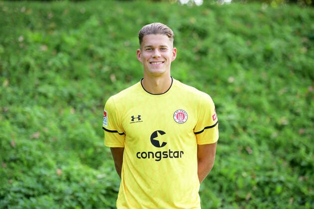 Goalkeeper Dennis Smarsch St Pauli 17 08 20, Hamburg, Media Day, FC St Pauli, football, GER, Season 2020 2021, 2 Bundesliga, team photo appointment, portrait appointment Witters Pool via Thorsten Baering Poolfoto ,EDITORIAL USE ONLY