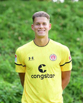 Goalkeeper Dennis Smarsch St Pauli 17 08 20, Hamburg, Media Day, FC St Pauli, football, GER, Season 2020 2021, 2 Bundesliga, team photo appointment, portrait appointment Witters Pool via Thorsten Baering Poolfoto ,EDITORIAL USE ONLY