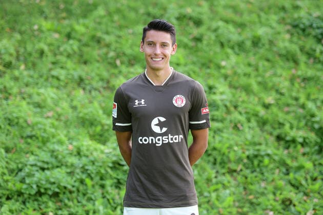 Maximilian Franzke St Pauli 17 08 20, Hamburg, Media Day, FC St Pauli, football, GER, season 2020 2021, 2 Bundesliga, team photo appointment, portrait appointment Witters Pool via Thorsten Baering Poolfoto ,EDITORIAL USE ONLY