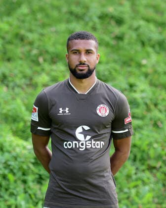 Daniel Kofi Kyereh St Pauli 17 08 20, Hamburg, Media Day, FC St Pauli, football, GER, Season 2020 2021, 2 Bundesliga, team photo appointment, portrait appointment Witters Pool via Thorsten Baering Poolfoto ,EDITORIAL USE ONLY