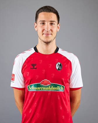Keven Schlotterbeck, GER, SC Freiburg, Bundesliga, 2020 2021, Soccer, 22 08 2020 GER, SC Freiburg, Bundesliga, 2020 2021, Soccer, Freisteller, Shooting, 22 08 2020 Freibrug Copyright: xEibner-Pressefotox EP_SWA