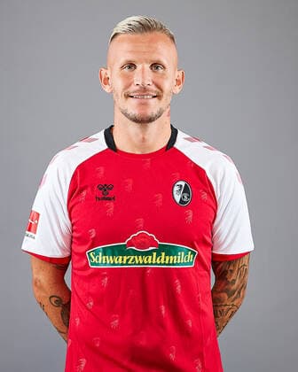 Jonathan Schmid, GER, SC Freiburg, Bundesliga, 2020 2021, Soccer, 22 08 2020 GER, SC Freiburg, Bundesliga, 2020 2021, Soccer, clipping, shooting, 22 08 2020 Freibrug Copyright: xEibner-Pressefotox EP_SWA