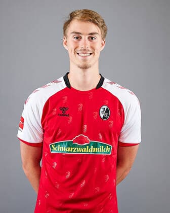 Luca Itter, GER, SC Freiburg, Bundesliga, 2020 2021, Soccer, 22 08 2020 GER, SC Freiburg, Bundesliga, 2020 2021, Soccer, clipping, shooting, 22 08 2020 Freibrug Copyright: xEibner-Pressefotox EP_SWA