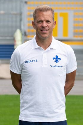 27 08 2020, xfux, Football 2 Bundesliga, SV Darmstadt 98, 2 BL, portrait appointment 2020 2021, photo appointment, emonline, emspor, deloka, v l Trainer Markus Anfang SV Darmstadt 98 2 BL portrait appointment 2020 2021 Darmstadt