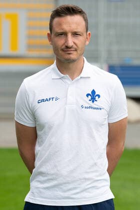 27 08 2020, xfux, Football 2 Bundesliga, SV Darmstadt 98, 2 BL, portrait appointment 2020 2021, photo appointment, emonline, emspor, deloka, v l Co Coach Florian Junge SV Darmstadt 98 2 BL portrait appointment 2020 2021 Darmstadt
