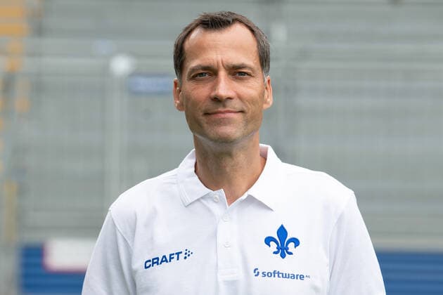 27 08 2020, xfux, Football 2 Bundesliga, SV Darmstadt 98, 2 BL, portrait appointment 2020 2021, photo appointment, emonline, emspor, deloka, v l Co Coach Kai Peter Schmitz SV Darmstadt 98 2 BL portrait appointment 2020 2021 Darmstadt
