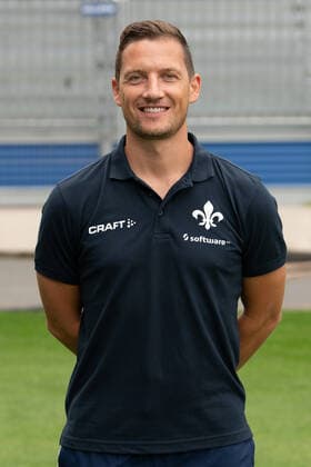 27 08 2020, xfux, Football 2 Bundesliga, SV Darmstadt 98, 2 BL, portrait appointment 2020 2021, photo appointment, emonline, emspor, deloka, v l Team manager Michael Stegmayer SV Darmstadt 98 2 BL portrait appointment 2020 2021 Darmstadt