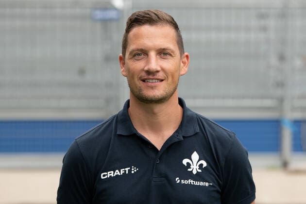 27 08 2020, xfux, Football 2 Bundesliga, SV Darmstadt 98, 2 BL, portrait appointment 2020 2021, photo appointment, emonline, emspor, deloka, v l Team manager Michael Stegmayer SV Darmstadt 98 2 BL portrait appointment 2020 2021 Darmstadt