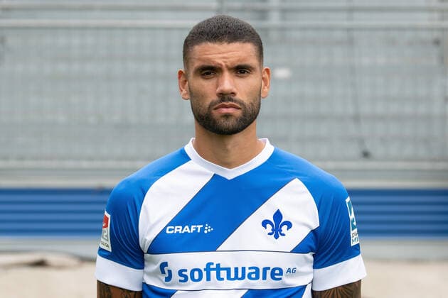 27 08 2020, xfux, Football 2 Bundesliga, SV Darmstadt 98, 2 BL, portrait appointment 2020 2021, photo appointment, emonline, emspor, deloka, v l Victor Palsson P‡lsson SV Darmstadt 98 2 BL portrait appointment 2020 2021 Darmstadt