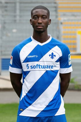 27 08 2020, xfux, Football 2 Bundesliga, SV Darmstadt 98, 2 BL, portrait appointment 2020 2021, photo appointment, emonline, emspor, deloka, v l Patric Pfeiffer SV Darmstadt 98 2 BL portrait appointment 2020 2021 Darmstadt